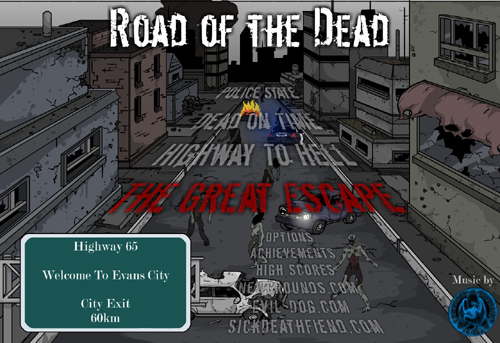 игра road of the dead